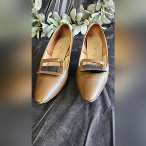 Brown Leather Women's Shoes